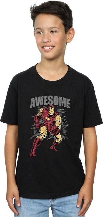 Image du produit - T-shirt AWESOME IRON MAN - Garçon (128)