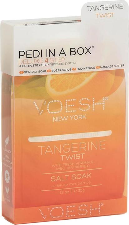 Voesh Pedi Tangerine Twist (Fusscrème & Fussgel, Fussmaske, Fussbad)