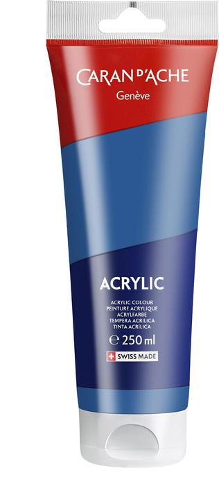 Actual product image Caran d'Ache Acrylic (Cyan, 250 ml)
