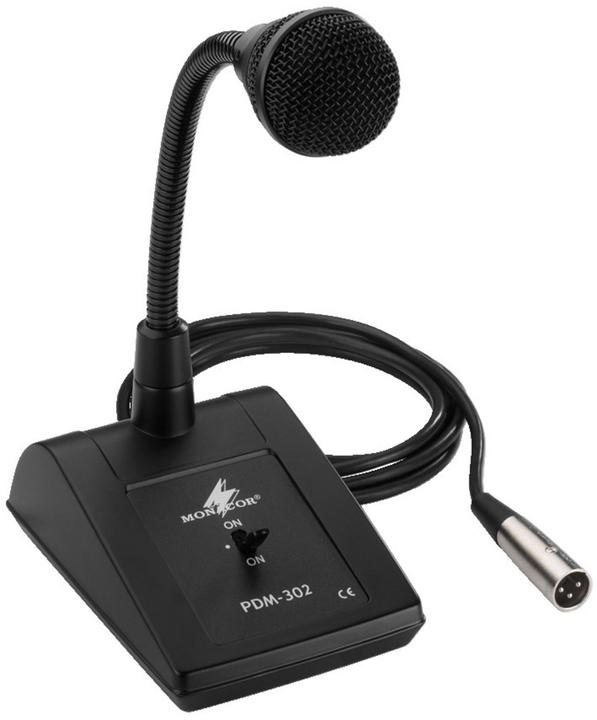 Immagine prodotto Monacor Microfono da tavolo ELA PDM-302