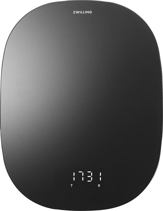 Actual product image Zwilling Enfinigy Black digital kitchen scale up to 10kg.