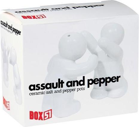 Produktbild Paladone Products Assault & Pepper Shakers - Salz-und Pfefferstreuer (Salz, Pfeffer)