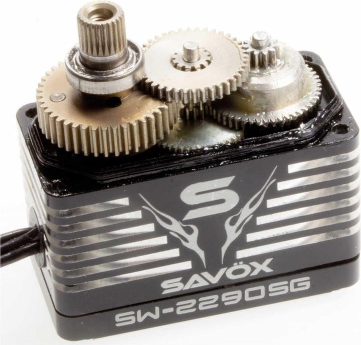 Actual product image Savöx sw-2290sg (7.4v/55kg/0.13s) digital hv servo waterproof black line