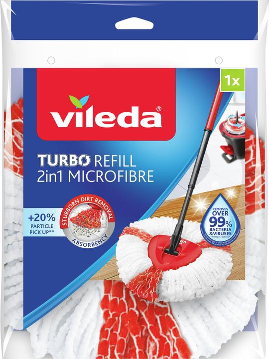 Vileda Ersatz-Mop zu Easy Wring & Clean Turbo (1 Stk.)