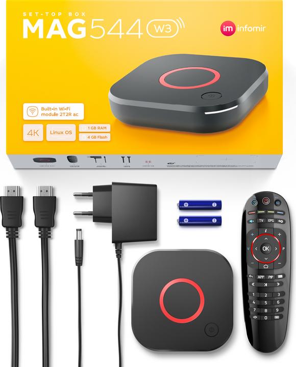 Produktbild infomir MAG 544 W3 (4 GB, Linux)