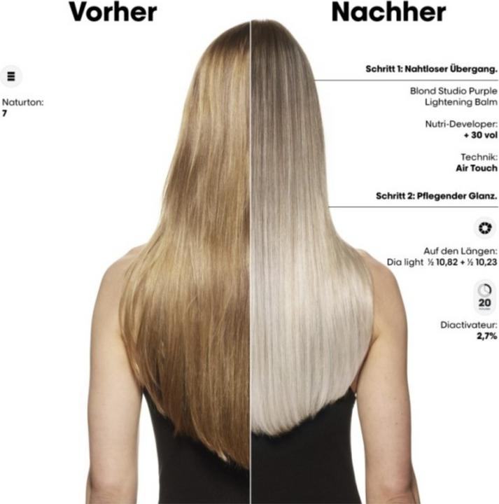 Image du produit L'Oréal Professionnel BLOND STUDIO Baume éclaircissant pourpre (Blond, Violet)