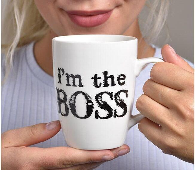 Actual product image G. Wurm Coffee cup set of 2, Boss, 250 ml, 2 pieces, White (250 ml, 2 x)
