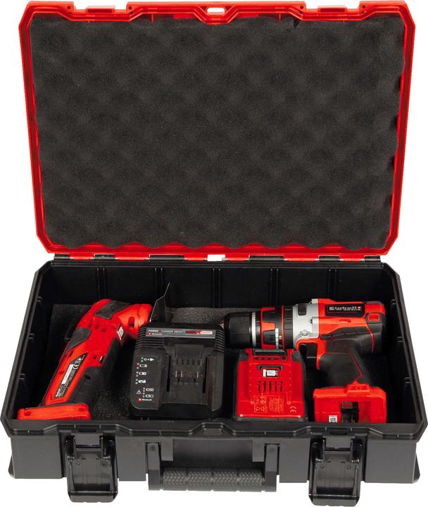Produktbild Einhell Systemkoffer E-Case S-F incl. grid foam