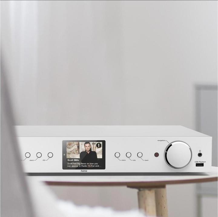 Produktbild Hama DIT2105SBTX (DAB+, DAB, FM, Bluetooth, WLAN, Radio Frequency (RF))