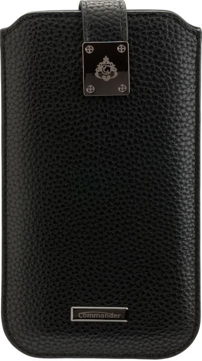 Actual product image Peter Jäckel COMMANDER MILANO XXL5.2 Black, e.g. for Samsung G900 Galaxy S5/ Sony Xperia Z/ HTC One (M8) (Apple iPhone X, Apple iPhone 13 mini, Apple iPhone 11 Pro, Apple iPhone 12 mini, Samsung Galaxy Xcover 4, Apple iPhone 11, Samsung Galaxy S9+, Samsung Galaxy A40)