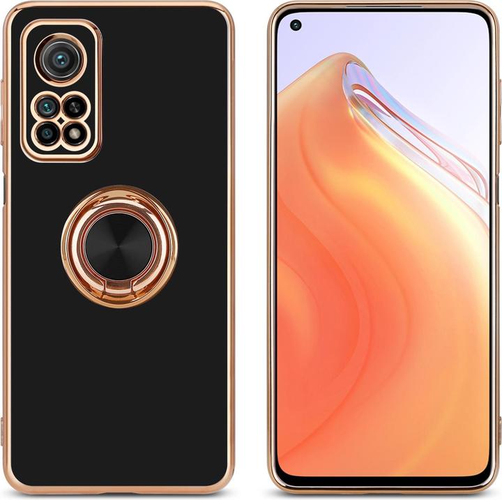 Image du produit Cadorabo Etui pour Xiaomi Mi 10T / Mi 10T PRO en TPU avec protection de l'appareil photo et anneau LM089 (Mi 10T, Mi 10T Pro)