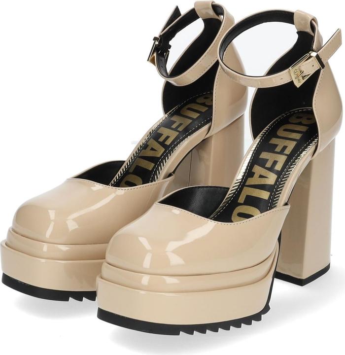 Actual product image Buffalo heels may w dorsay - vegan patent (41)
