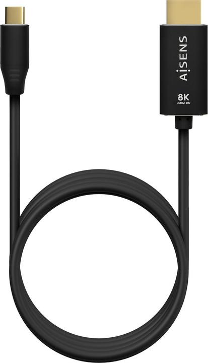Produktbild Aisens Adaptador USB-C A HDMI 8k 60hz 2m Negro