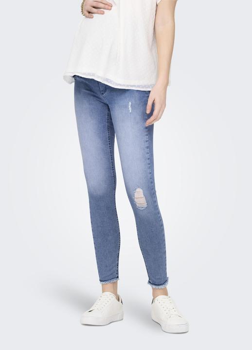 Actual product image Only Maternity OLMBlush Ankle Raw Skinny Fit Jeans (32)