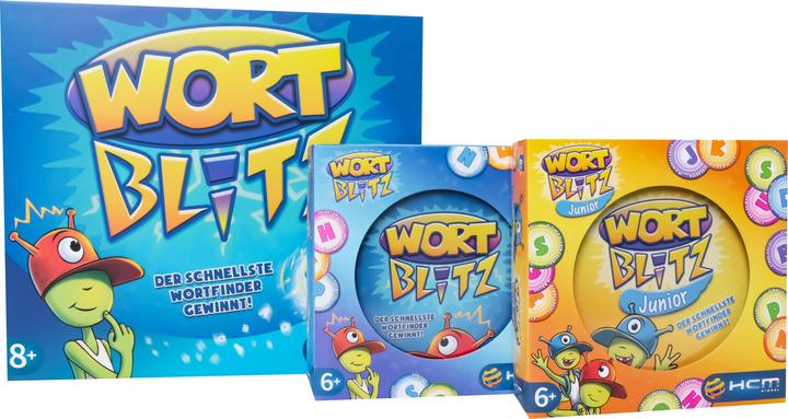 Produktbild HCM Kinzel Wortblitz Junior Kartenspiel (Deutsch)