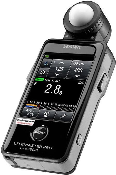 Sekonic L-478DR-EL Litemaster Pro Elinchrome di L-478DR-EL (Esposimetro)