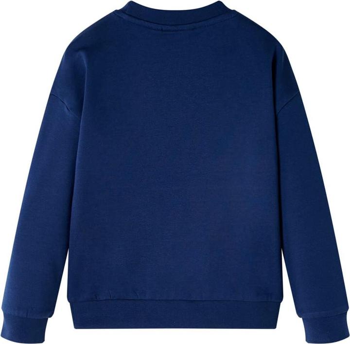 Immagine prodotto VidaXL Felpa da bambino blu navy 128,Materiale: 95 % cotone. 5 (128)