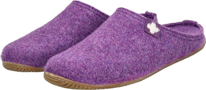 Actual product image Living Kitzbühel Felt - Swiss cross slippers (37)