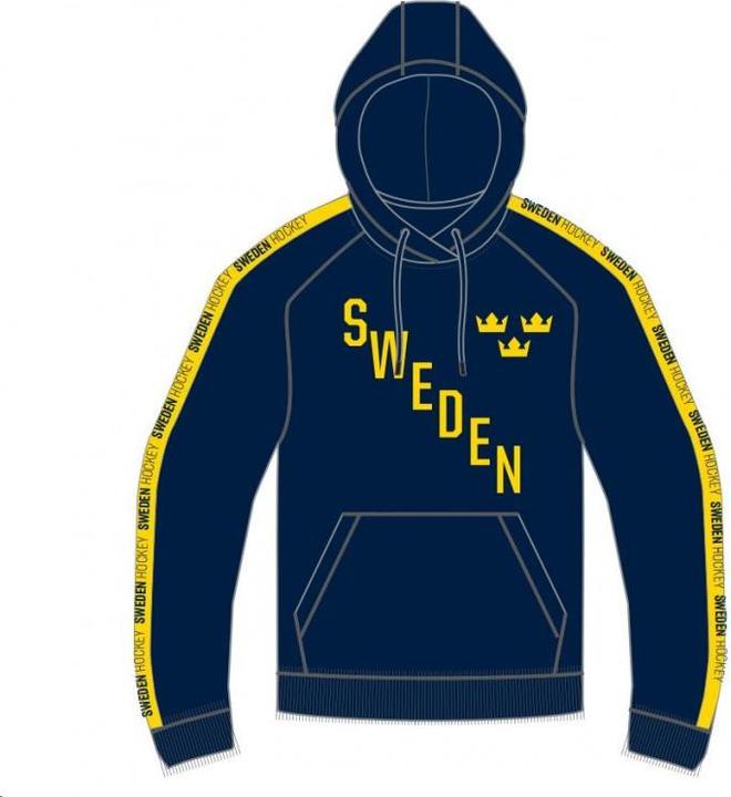 CCM SR Country Pullover Hoodie (M, Schweden) (M)