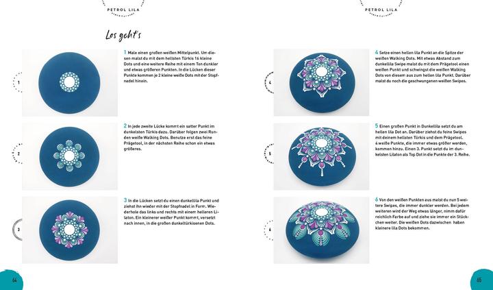 Produktbild Steine bemalen – Mandala – Band 2 (Deutsch, Anette Berstling, 2022)