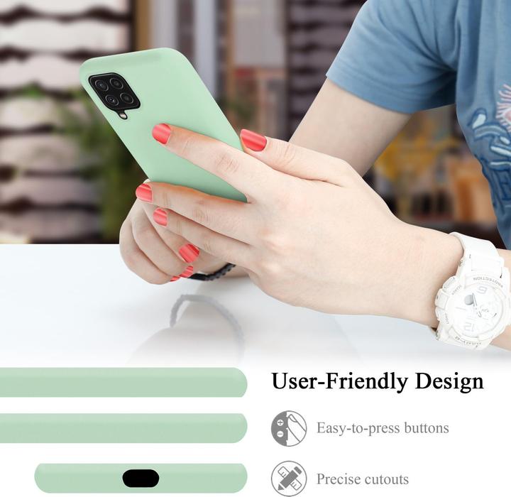 Image du produit Cadorabo TPU Liquid Silicone Case Housse (Samsung Galaxy M22, Samsung Galaxy A22, Samsung Galaxy A32)