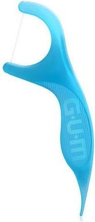 Actual product image GUM Easy Flossers 890 - Cool Mint Flavored, Slightly Waxed, 90 Pieces