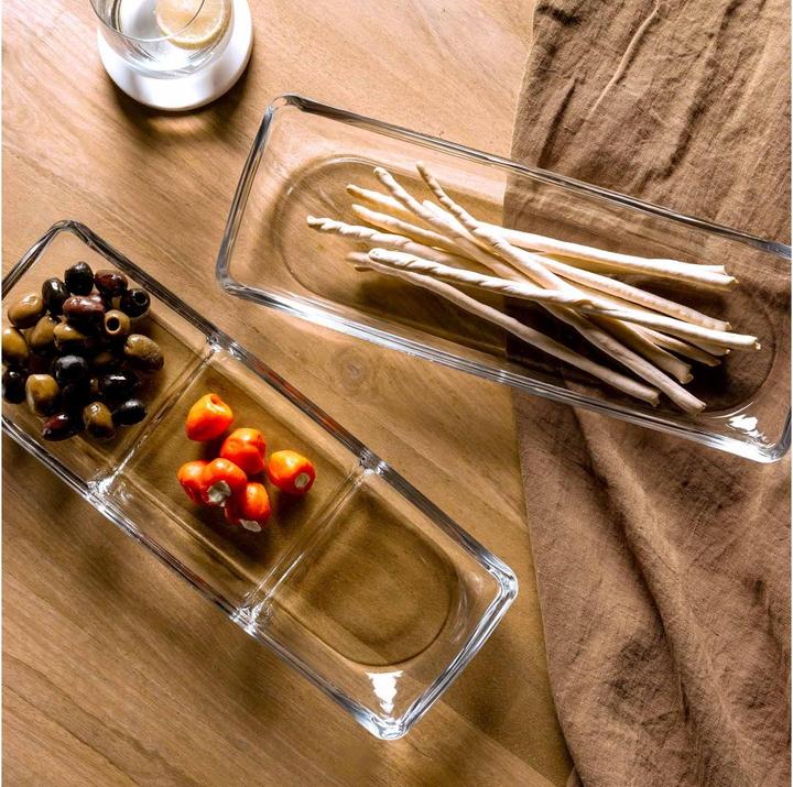 Produktbild Leonardo Snackschale Piazza 3-teilig, Transparent