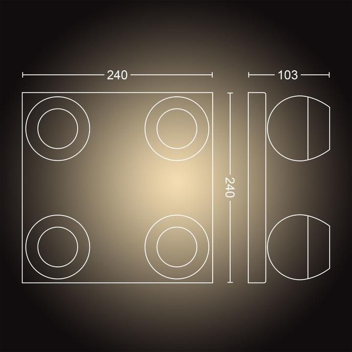 Image du produit Philips Hue Buckram BT de base (1400 lm, GU10)