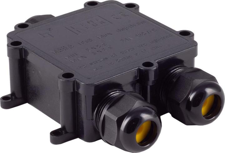 Actual product image Shiverpeaks ®-BASIC-S--Network Outdoor Cable Connector Box, IP68, large, 1x2 (0.11 m)