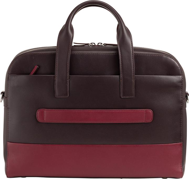 Actual product image Dudu Berlino briefcase leather 39 cm laptop compartment (14")