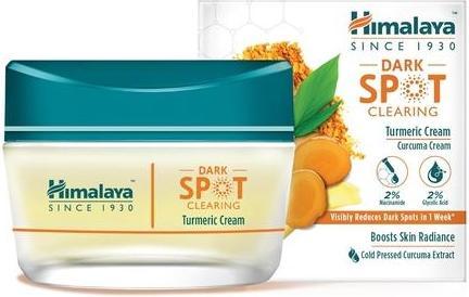 Actual product image Himalaya Dark Spot Clearing Turmeric Cream Visibly Reduces Dark Spots in 1 Week