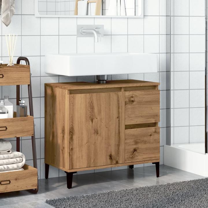 Image du produit VidaXL Meuble sous lavabo (65 x 33 x 60 cm)