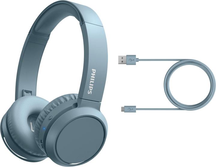 Actual product image Philips Wireless On-Ear Headphones TAH4205BL/00 (No noise cancelling, 29 h, Wireless)