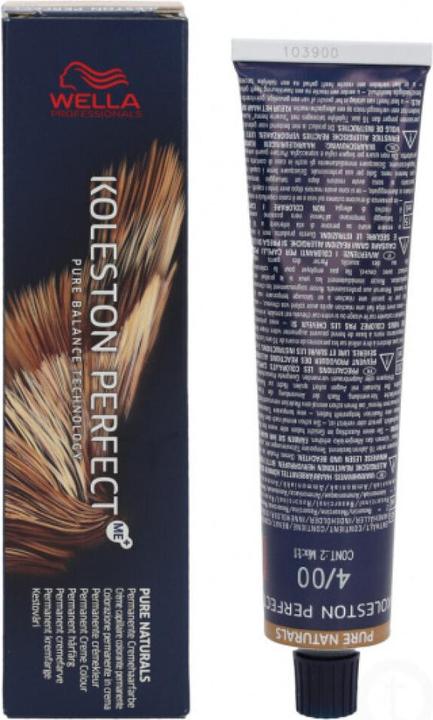 Produktbild Wella Koleston Perfect Me+ Pure Naturals (4/00 mittelbraun natur)