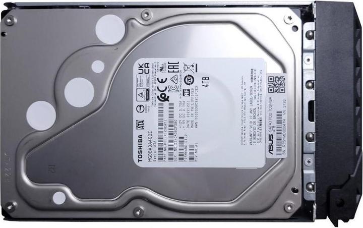 Immagine prodotto ASUS Dysk serwerowy Dysk HDD Enterprise 4TB 3.5" SATA3 7200RPM (3.5" Nuovo vassoio per hard disk senza (4 TB, 3.5")