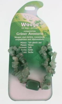 Immagine prodotto Roost Bracciale Libra G243 Gr. Aventurine (Avventurina grande)