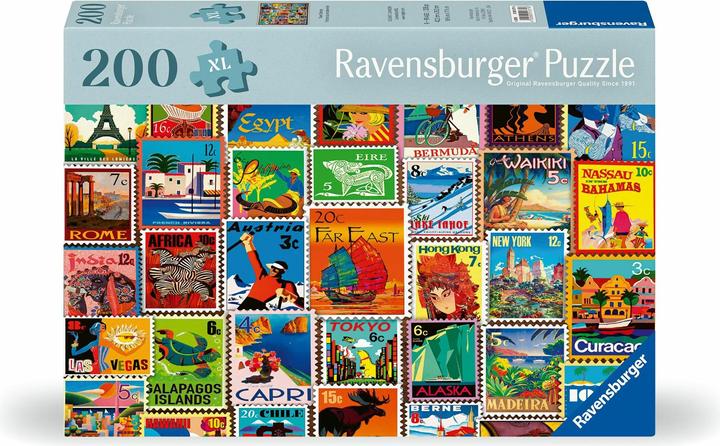 Produktbild Ravensburger Puzzle 12001371 - Briefmarken - Puzzle für ältere Menschen und Senioren, mit 200 extra (200 Teile)