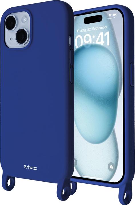 Actual product image Artwizz HangOn Case Silicone + Charge (Apple iPhone 15)