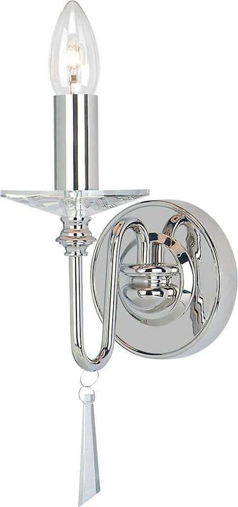 Produktbild Elstead Lighting Finsbury Park Wandleuchte E14 Poliertes Nickel (E14)