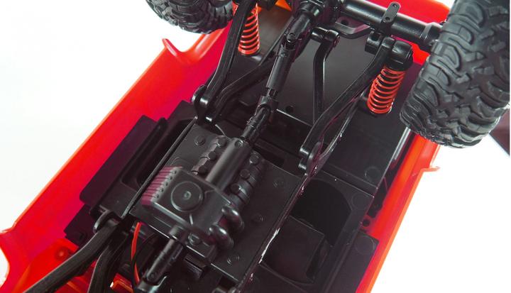 Produktbild Amewi RC AMX Rock Pick Up 4WD RTR 1:16 rot (RTR Ready-to-Run)