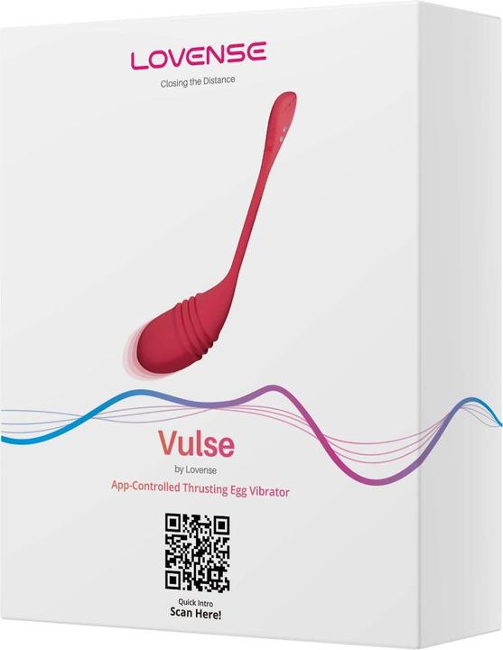 Actual product image Lovense Vulse Stoss Ei