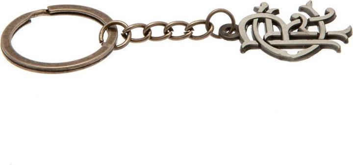 Actual product image Rangers FC Scroll Keychain Crest