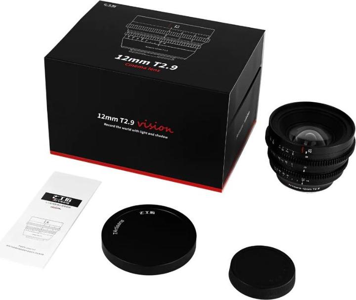 Image du produit 7artisans Focale fixe 12mm T/2.9 - Monture L (Monture L, APS-C / DX)