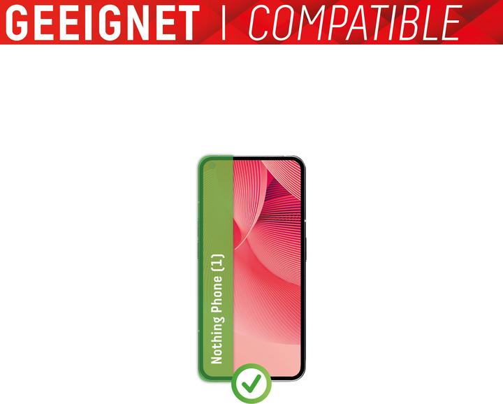 Image du produit Displex Real Glass, 2D Panzerglas (1 pièce(s), Nothing Phone (1))