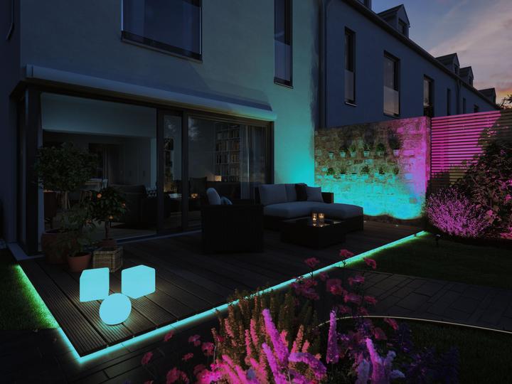 Produktbild Paulmann Outdoor Plug & Shine Zigbee Pike Starterset (330 lm, IP44)