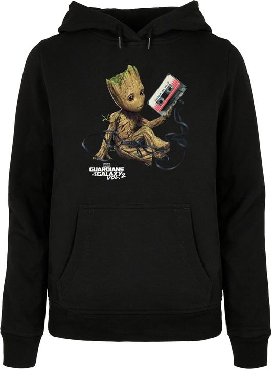 Immagine prodotto Absolute Cult Felpa con cappuccio da donna Guardiani della Galassia Vol2 - Groot Tape Basic - 114131 (L)