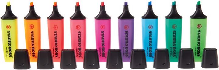 Produktbild STABILO Boss Original (Sortiert, 5 mm, 23 x)