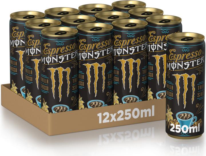 Produktbild Monster Energy Espresso Vanilla (12 x 25 cl)