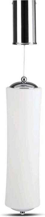 V-TAC VT7027 18W LED Designer Einfach Lang Hängelauchte Triac Dimmbar Weiss 3000K (E27, 1200 lm)