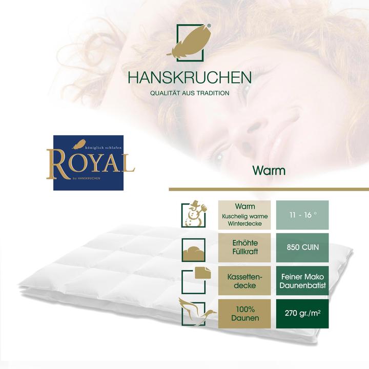 Actual product image Hanskruchen Royal (1.47 g, 240 x 200 cm)